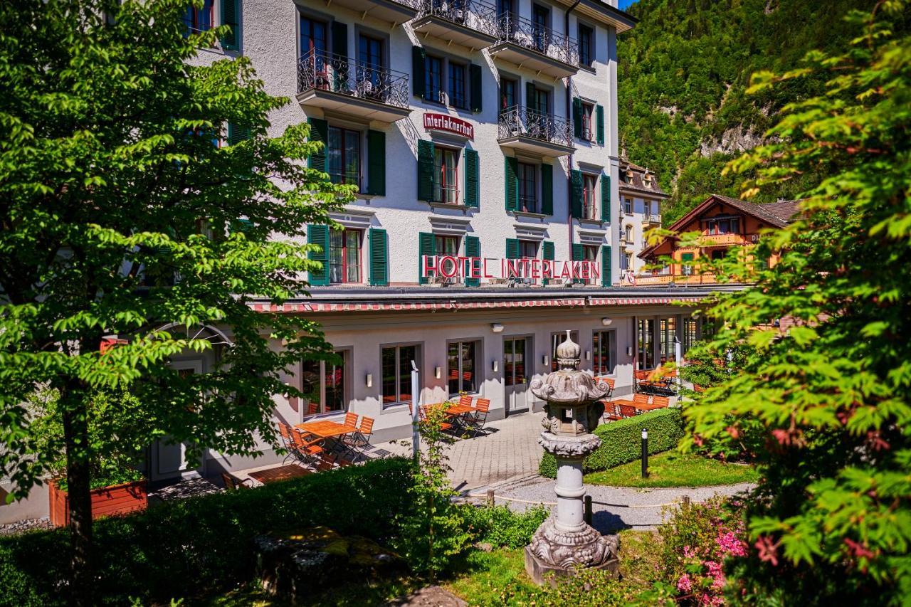 5Th Floor Basic Rooms - Shared Bathrooms Interlaken Esterno foto