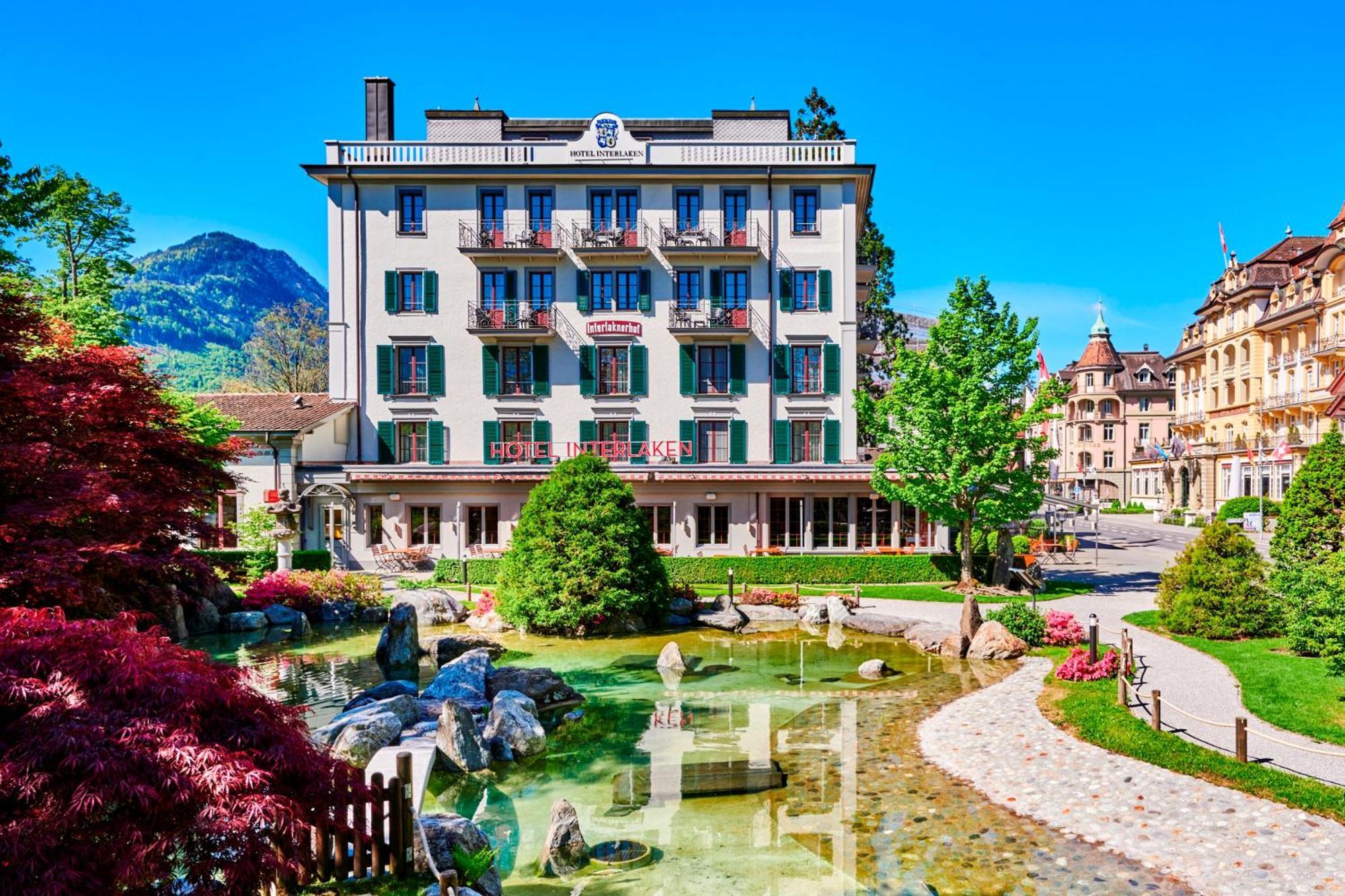 5Th Floor Basic Rooms - Shared Bathrooms Interlaken Esterno foto